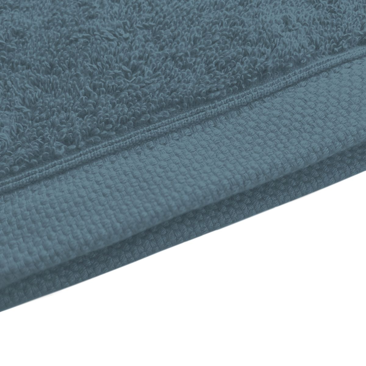 Lot de 2 gants de toilette uni en coton 600 g/m²