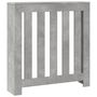 Voir la diapositive 2 : VIDAXL Cache-radiateur gris beton 78x20x82 cm bois d'ingenierie