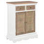 Voir la diapositive 1 : VIDAXL Buffet Blanc 60x30x80 cm Bois massif