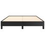 Voir la diapositive 5 : VIDAXL Cadre de lit sans matelas noir 140x190 cm similicuir