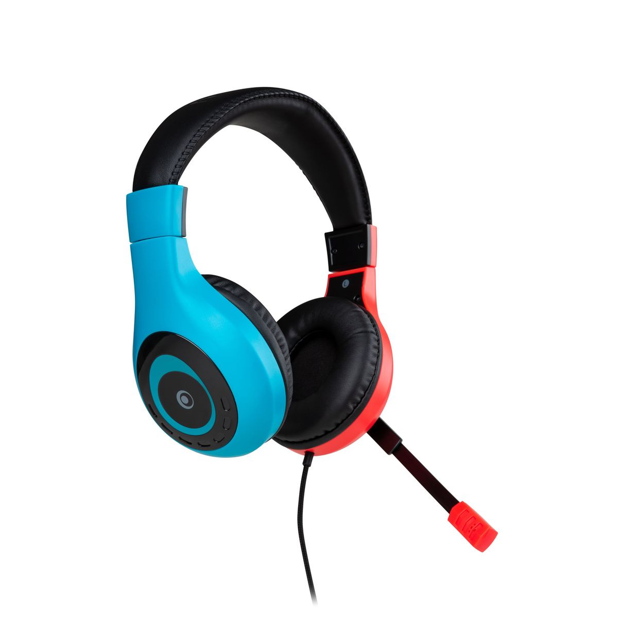 Voir la diapositive 2 : Casque Gamer Filaire V1 Rouge et Bleu Nintendo Switch