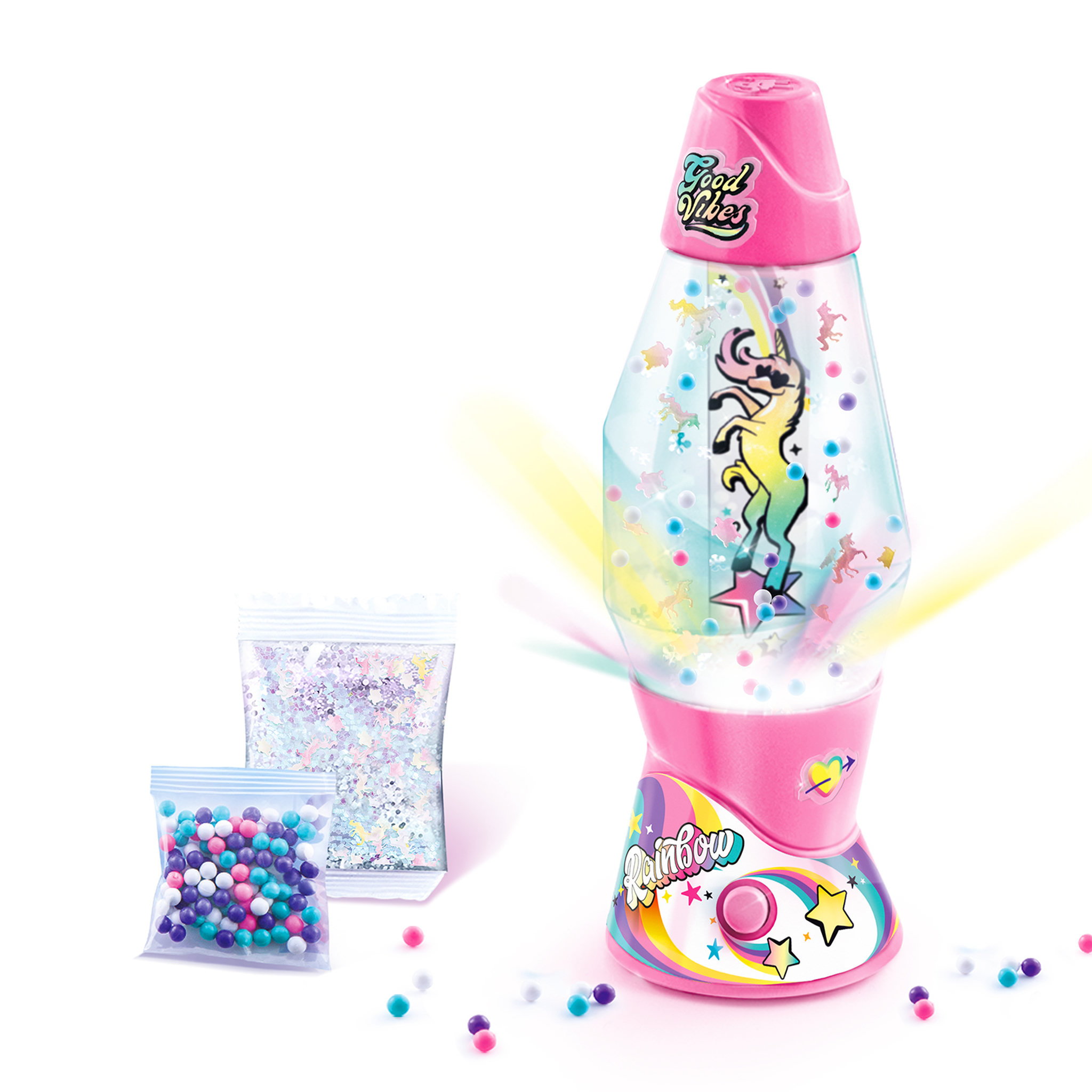 Voir la diapositive 3 : CANAL TOYS Mini Lava Lampe Lumineuse à Décorer - Kit de création DIY pour Enfants