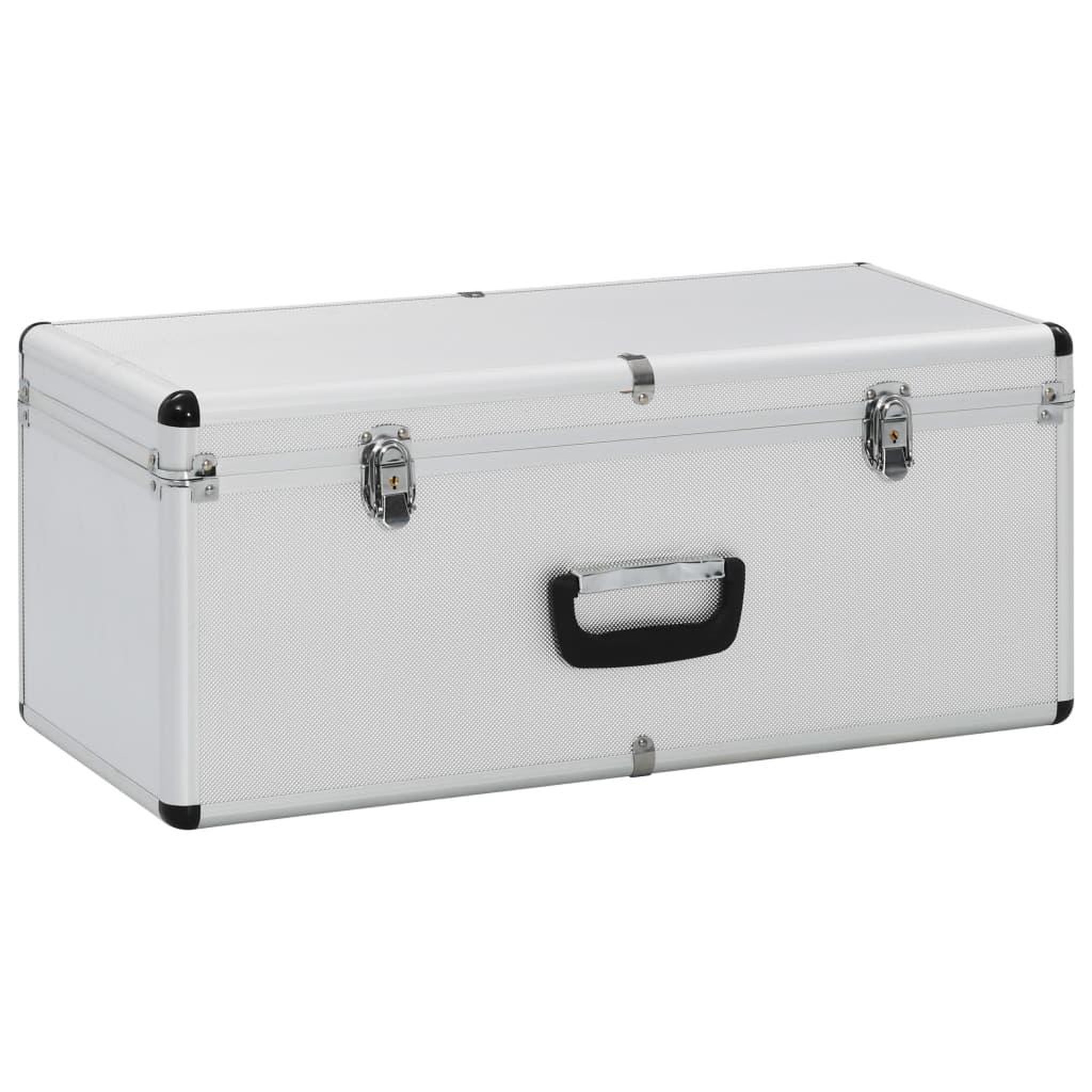 Voir la diapositive 3 : VIDAXL Boîtes de rangement 3 pcs Argente Aluminium
