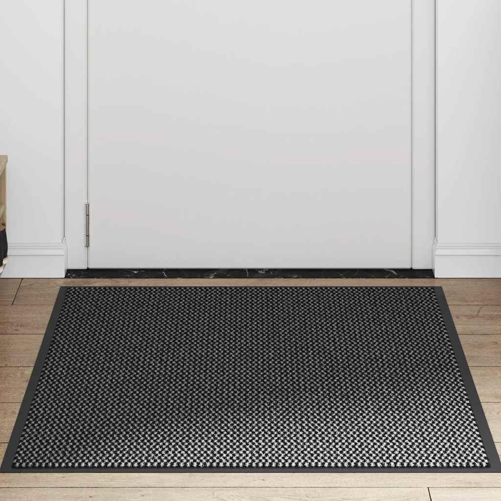 Voir la diapositive 3 : VIDAXL Paillasson Anthracite 80x120 cm