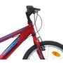 Voir la diapositive 2 : Vélo enfant (120/140 cm) - VTT 20  avec cadre et fourche rigide en acier, 6 vitesses via une poignée tournante, Freins V-Brake et jantes en aluminium