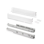 EMUCA SRL Tiroir extérieur Simplex 25kg hauteur 88mm -  profondeur 440mm -  acier -  peint en blanc