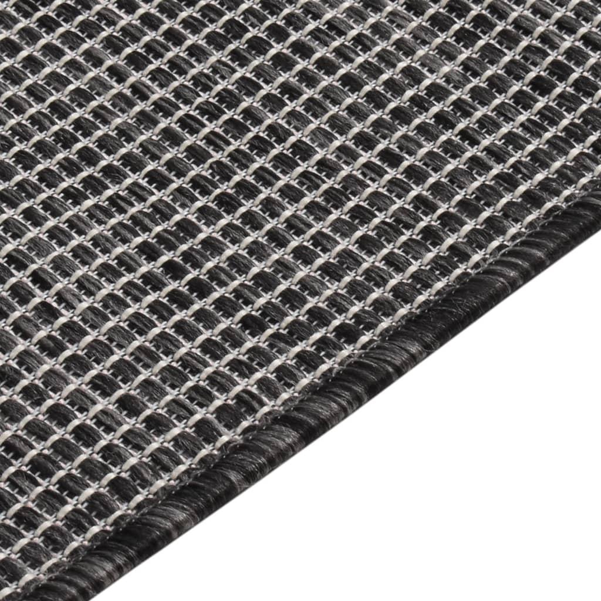 Voir la diapositive 4 : VIDAXL Tapis a tissage plat d'exterieur 200x280 cm Gris