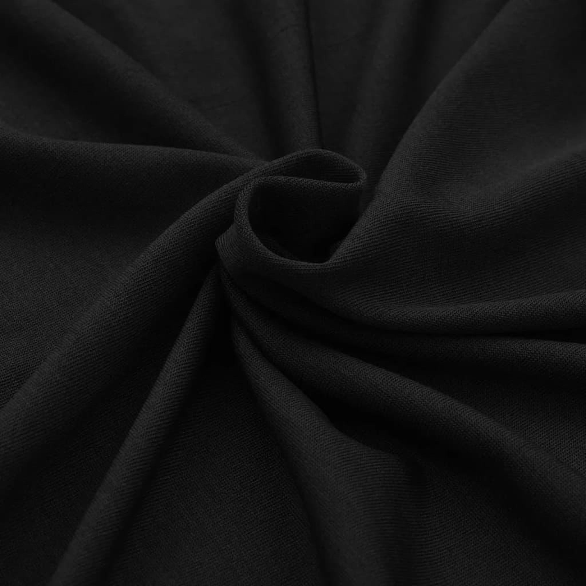 Voir la diapositive 5 : VIDAXL Housses extensibles pour table 2 pieces 120 x 60,5 x 74 cm Noir