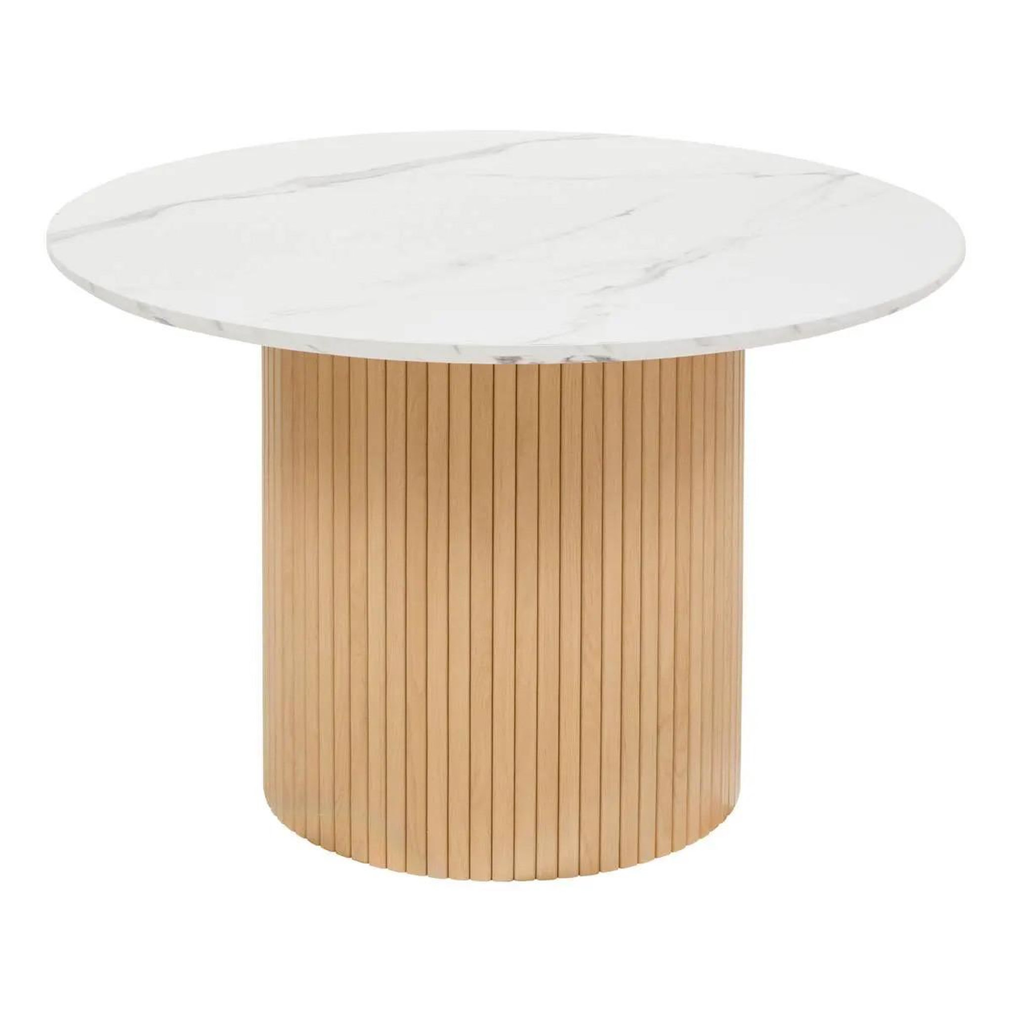 ATMOSPHERA Table à manger design  homelya  110cm naturel