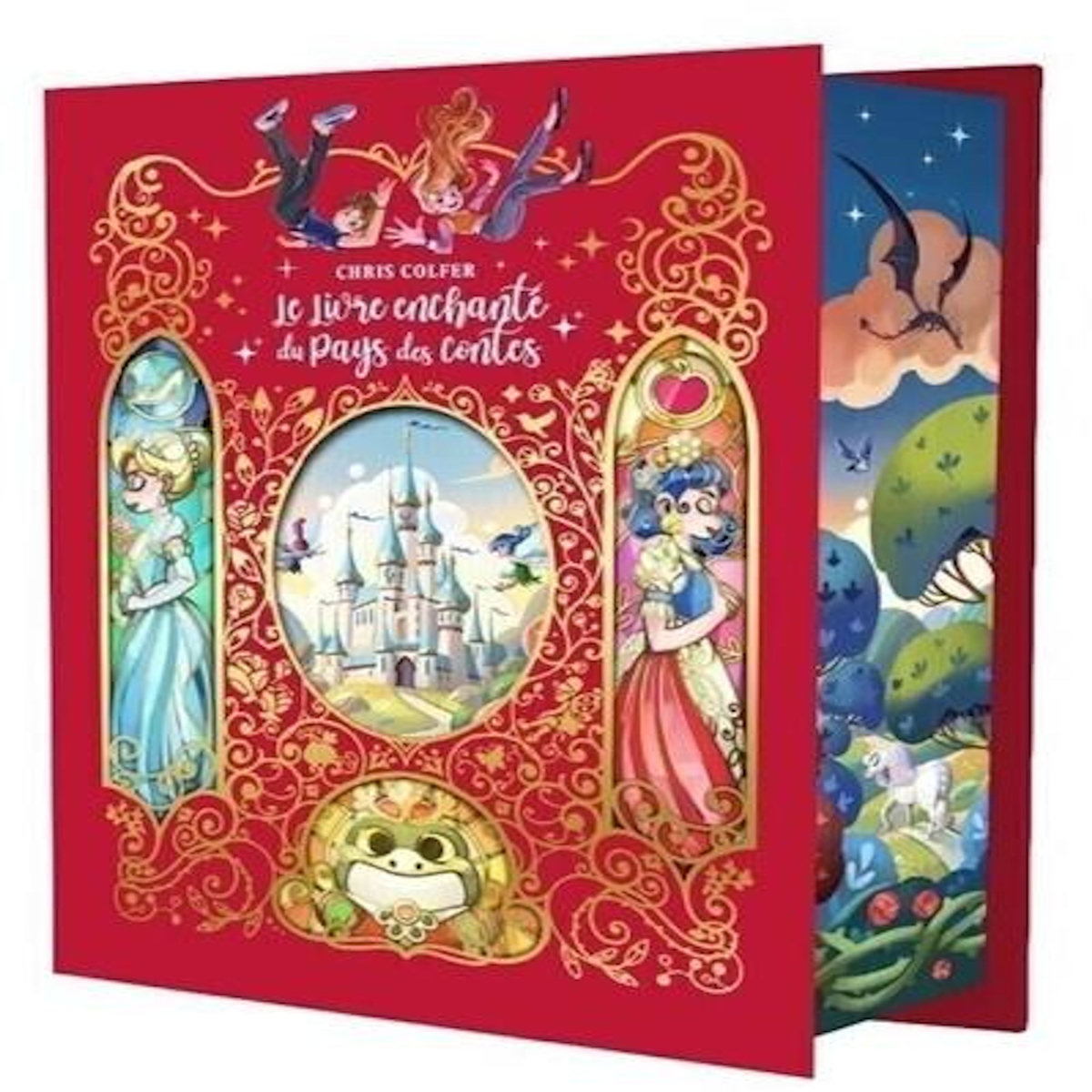 LE PAYS DES CONTES : LE LIVRE ENCHANTE DU PAYS DES CONTES. TOME 1, LE SORTILEGE PERDU ; TOME 2, LE RETOUR DE L'ENCHANTERESSE ; TOME 3, L'EVEIL DU DRAGON, EDITION COLLECTOR, Colfer Chris