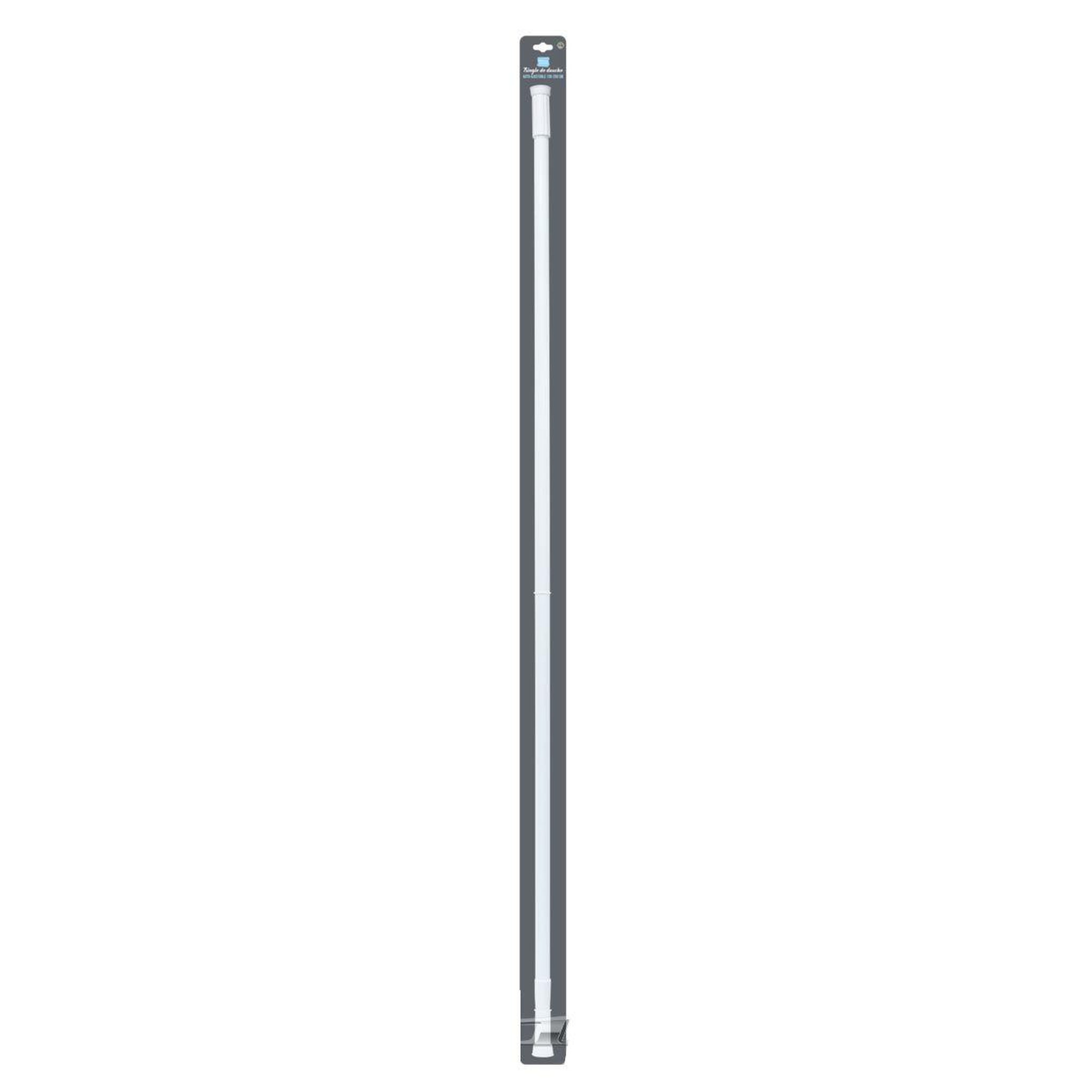 Voir la diapositive 2 : Douceur d'Intérieur Tringle de Douche Extensible  Hydro  135-250cm Blanc