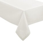 ATMOSPHERA Nappe rectangulaire Jane en coton. Coloris disponibles : Gris, Blanc, Jaune