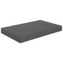 Voir la diapositive 4 : VIDAXL Etagere murale flottante 4 pcs Gris brillant 40x23x3,8 cm MDF