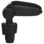 Voir la diapositive 5 : VIDAXL Accoudoir de voiture noir 12x33x(34-50) cm ABS
