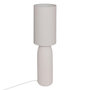 Voir la diapositive 1 : ATMOSPHERA Lampadaire cylindrique en grès ERIN - Gris