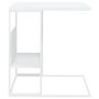 Voir la diapositive 3 : VIDAXL Table d'appoint Blanc 55x36x59,5 cm Bois d'ingenierie