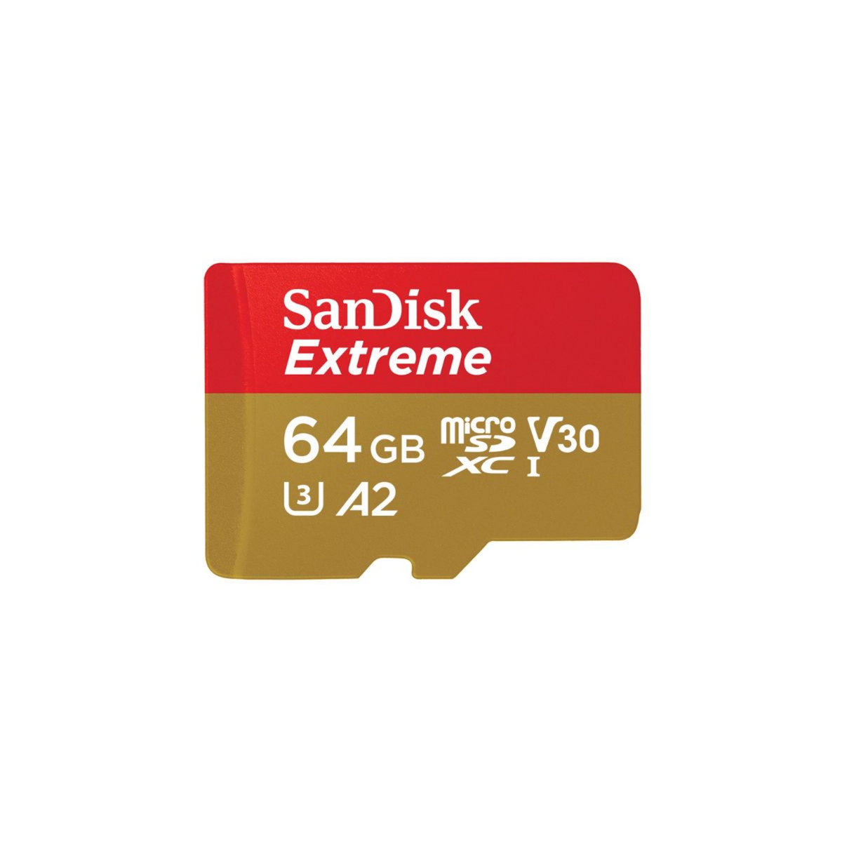 SANDISK Carte Micro SD Extreme microSDXC 64Go + SD adapteu