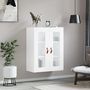 Voir la diapositive 3 : VIDAXL Armoire murale blanc 69,5x34x90 cm