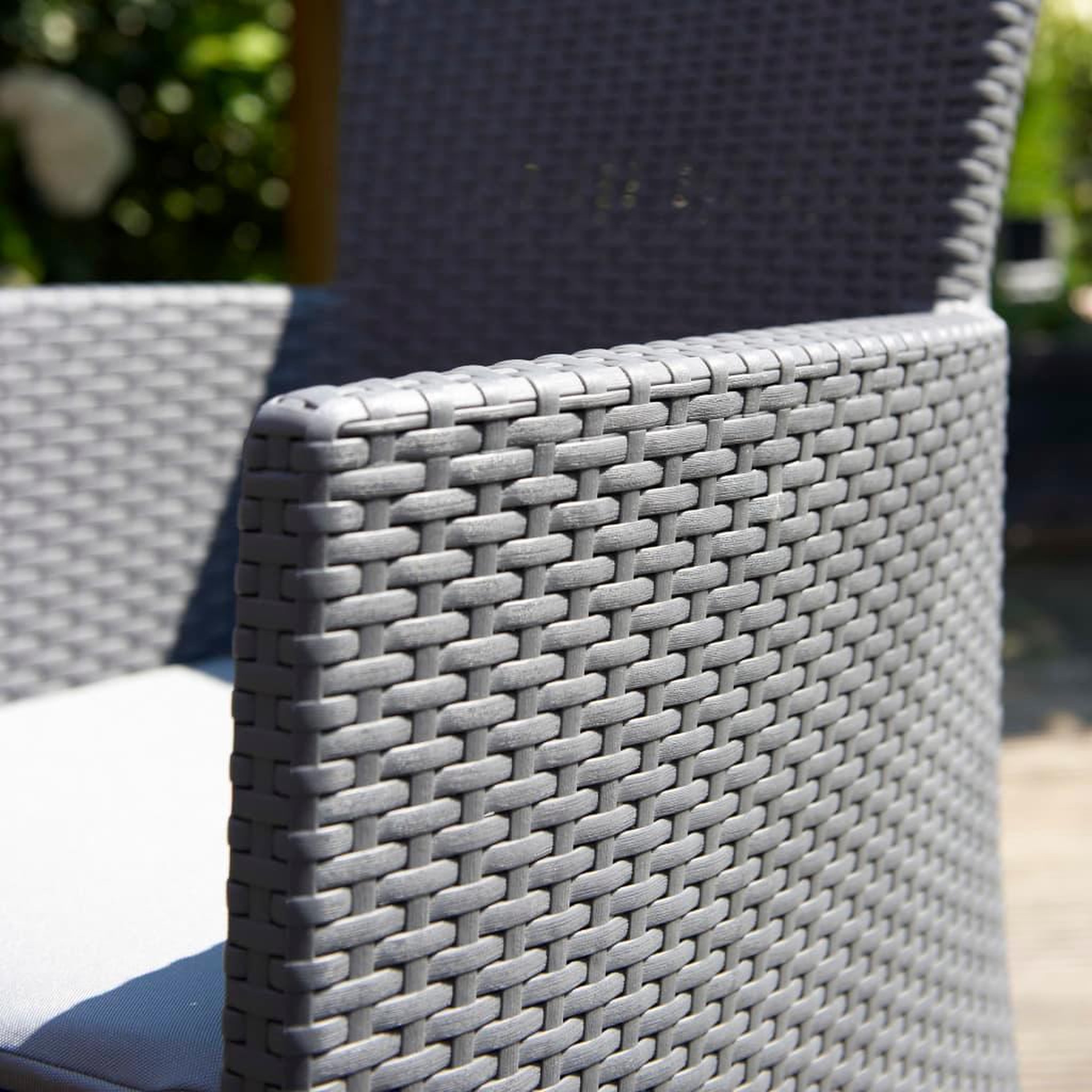 Voir la diapositive 5 : Keter Keter Chaise de salle a manger de jardin Iowa graphite 215526