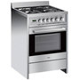 Voir la diapositive 3 : Amica Cuisinière gaz a 68l 4 feux inox - acme2005x