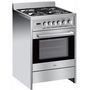 Voir la diapositive 3 : Amica Cuisinière gaz a 68l 4 feux inox - acme2005x