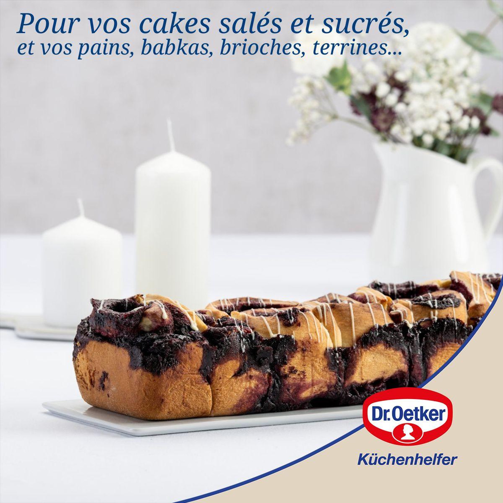 Voir la diapositive 4 : DR.OETKER Moule à cake 35 cm dr oetker back liebe