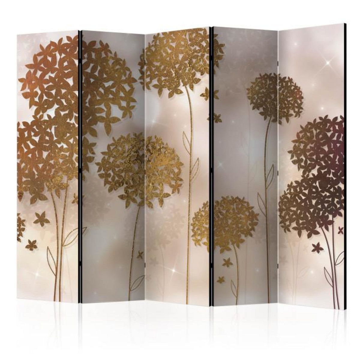 Paris Prix Paravent 5 Volets  Golden Garden  172x225cm