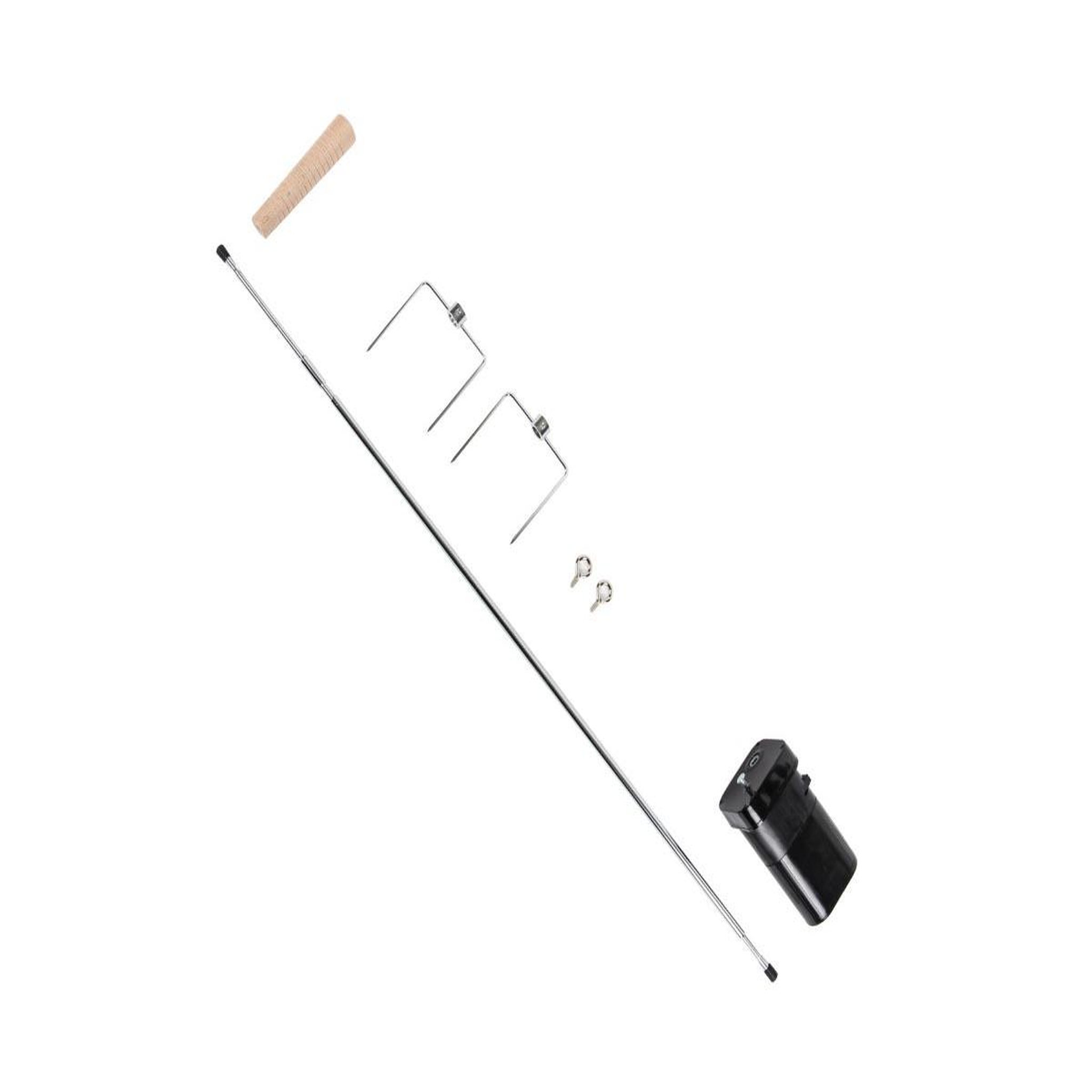 Voir la diapositive 2 : SOMAGIC Kit tournebroche pour barbecue vulcano 3000