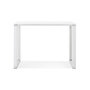 Voir la diapositive 2 : Paris Prix Bureau Design  Zaho  140cm Blanc