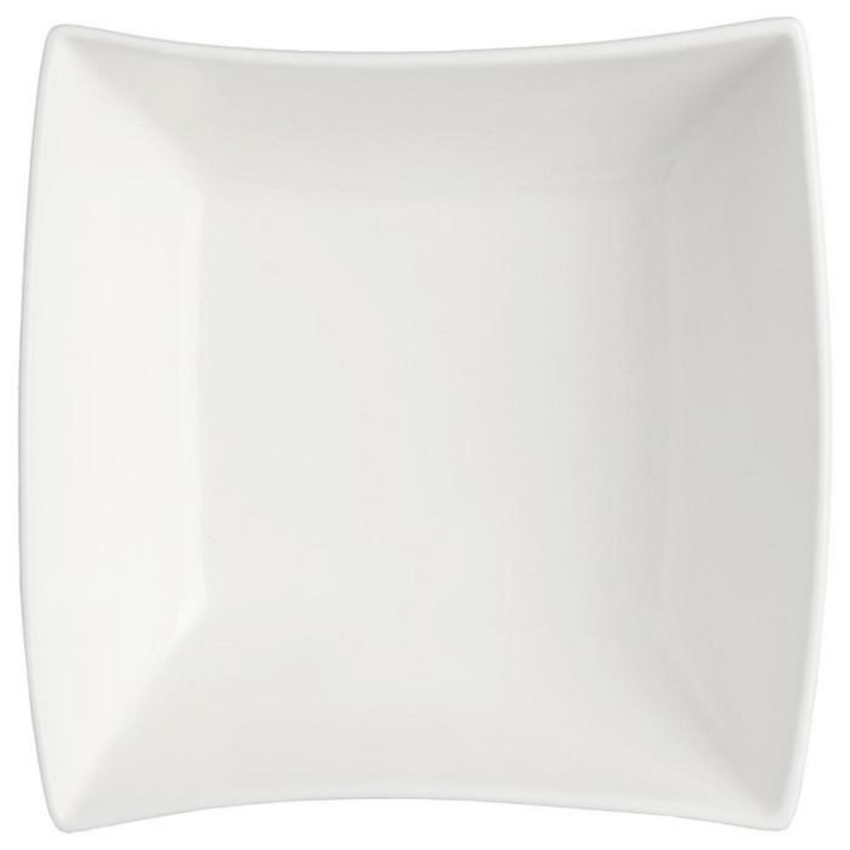 SECRET DE GOURMET Lot de 6 Coupelles  Lignes  15cm Blanc