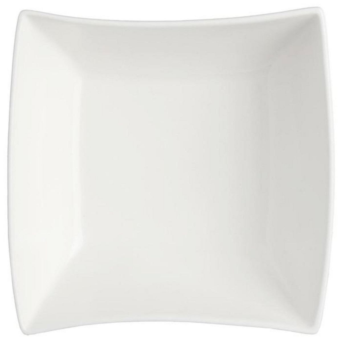 SECRET DE GOURMET Lot de 6 Coupelles  Lignes  15cm Blanc