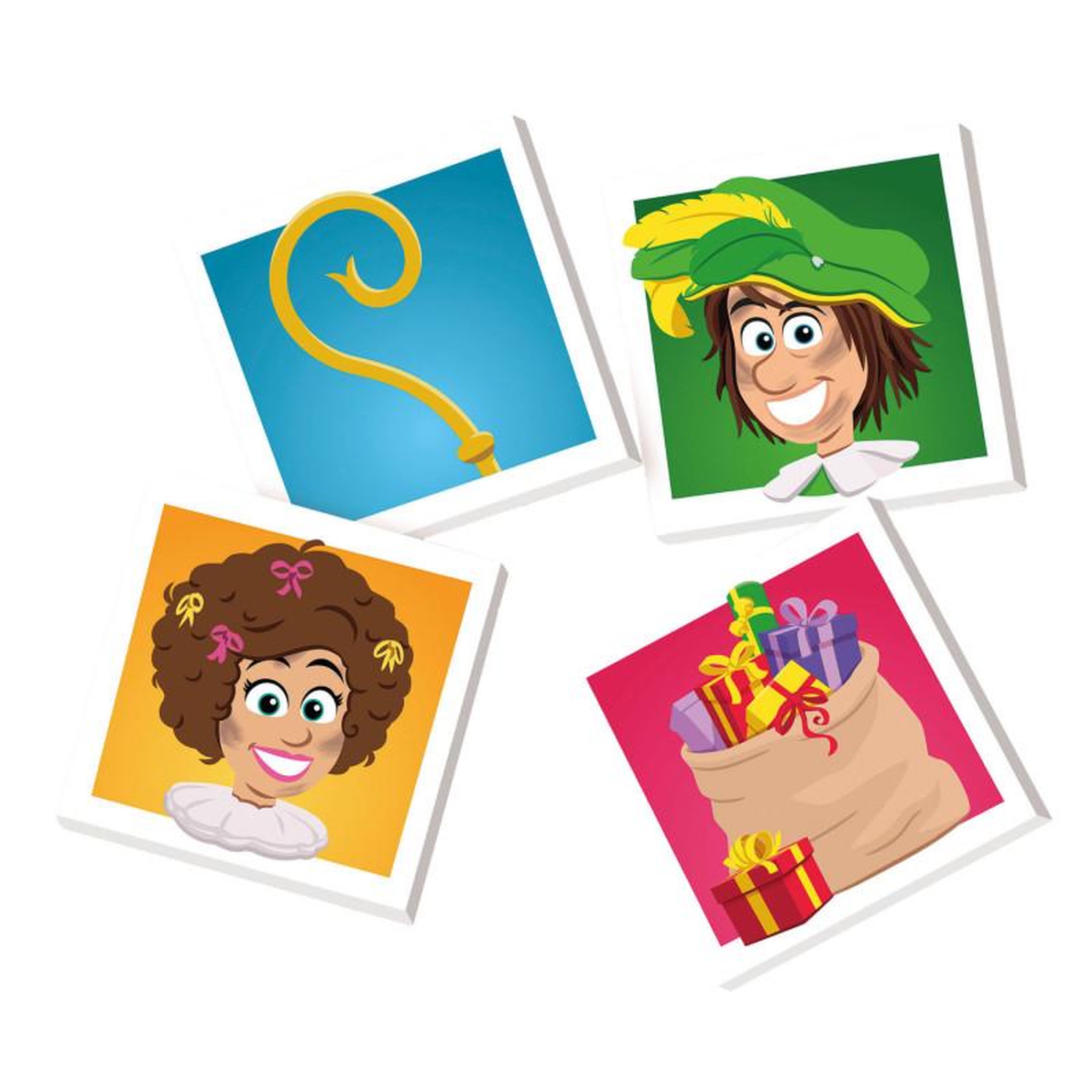 Voir la diapositive 2 : CLEMENTONI Clementoni Memo Game Club of Sinterklaas 56150