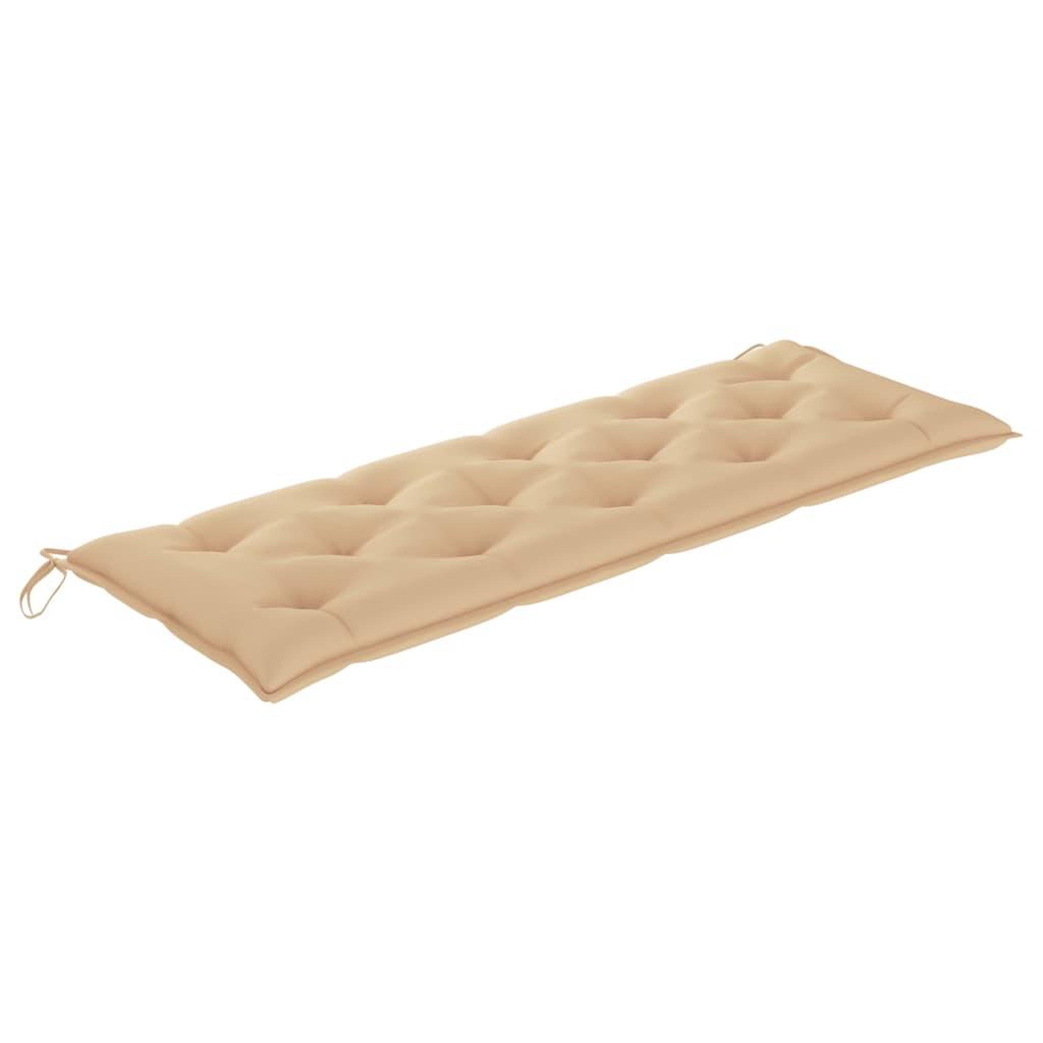 Voir la diapositive 5 : VIDAXL Banc Batavia avec coussin beige 150 cm Bois de teck massif