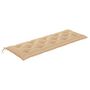 Voir la diapositive 5 : VIDAXL Banc Batavia avec coussin beige 150 cm Bois de teck massif