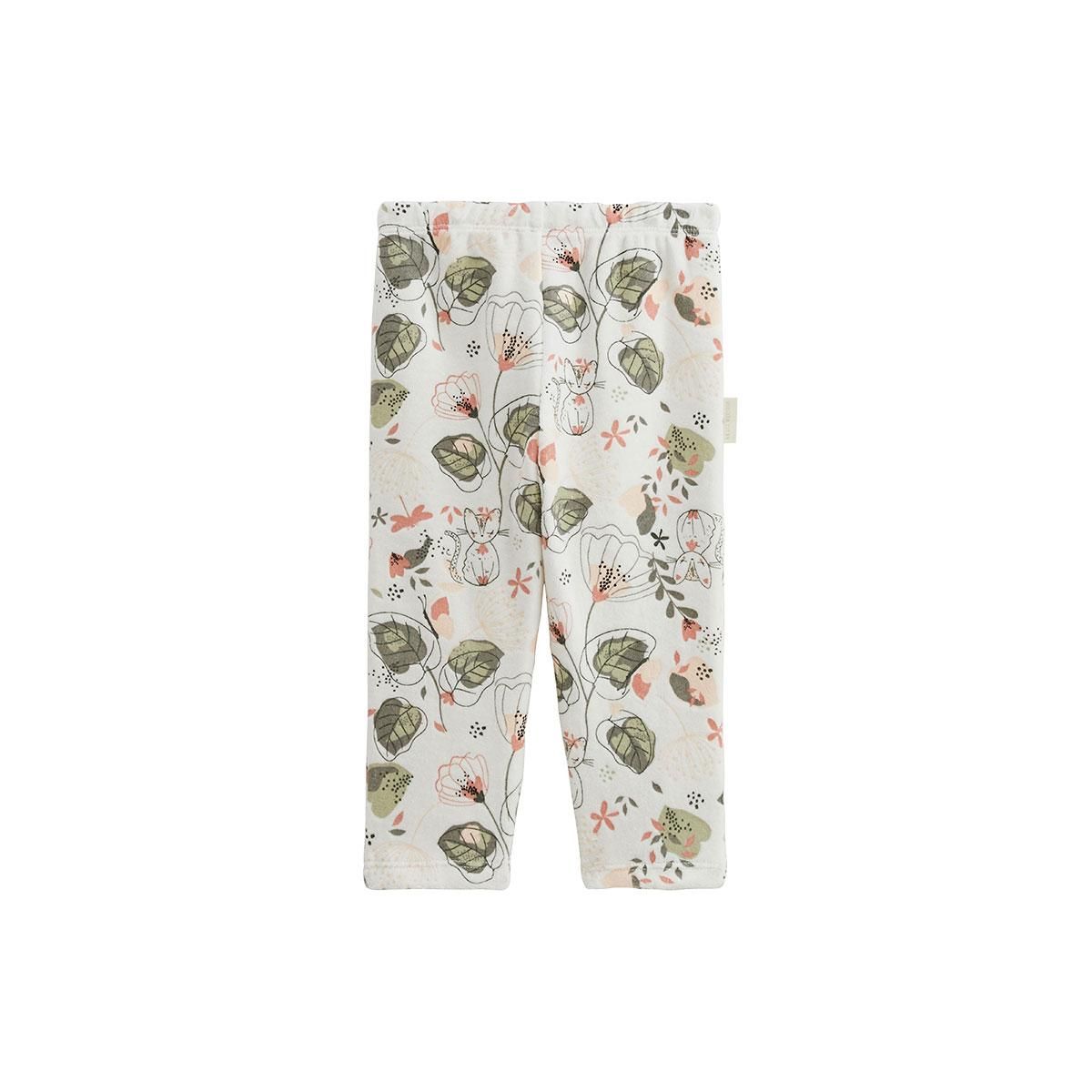 Petit Béguin Pyjama enfant 2 pièces en velours Lily