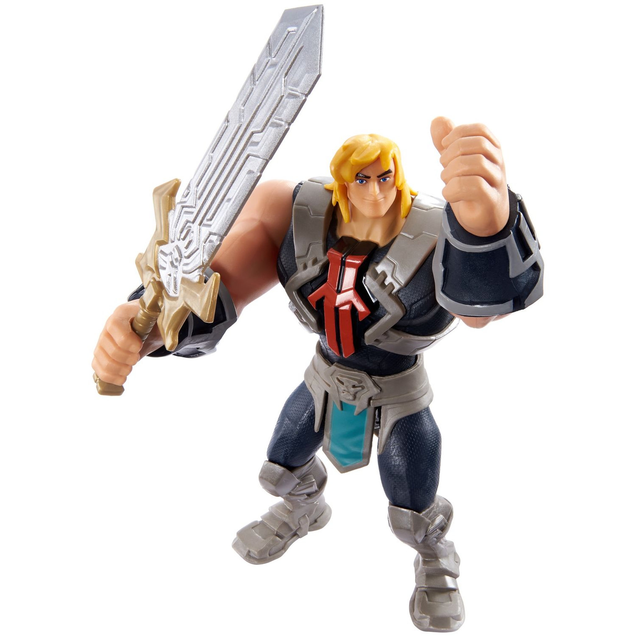 Voir la diapositive 3 : MATTEL Figurine articulée à fonction Musclor - Les Maîtres de l&rsquo;Univers