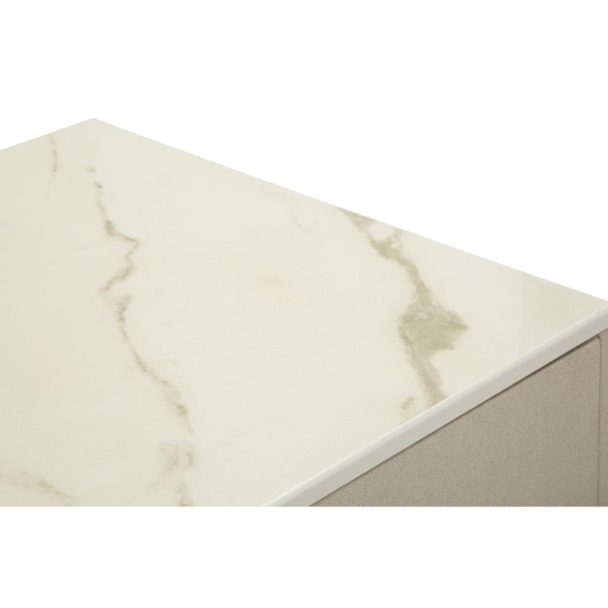 Voir la diapositive 6 : Paris Prix Coiffeuse avec tabouret  luxury  120cm beige & or