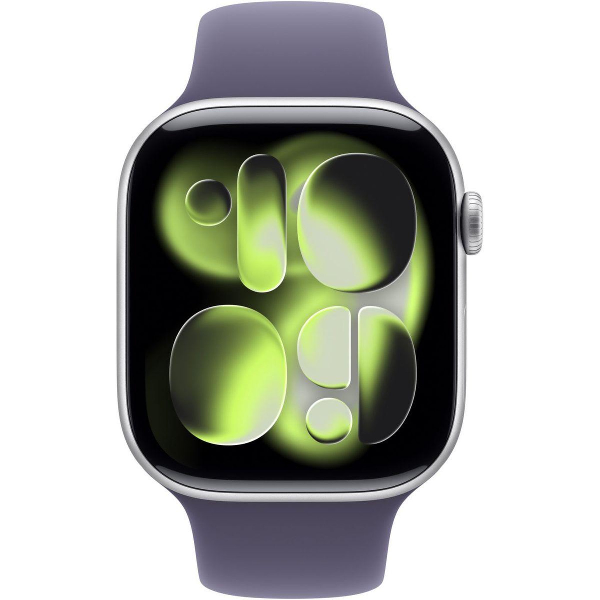 Voir la diapositive 2 : APPLE Montre connectée 46mm Alu Argent / Violet Serie 11 M/L