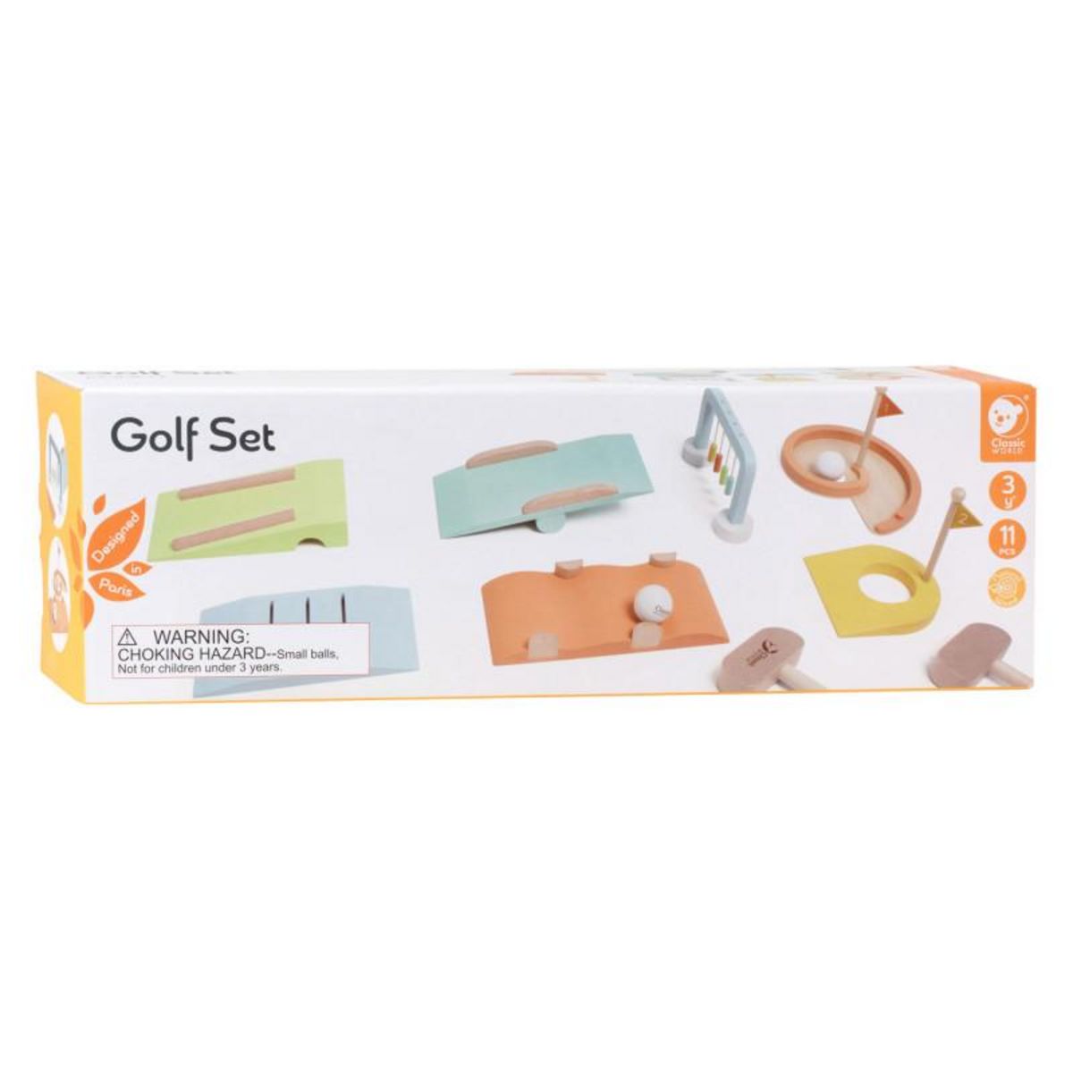 CLASSIC WORLD Classic World Wooden Golf Set, 11 pcs. 60007