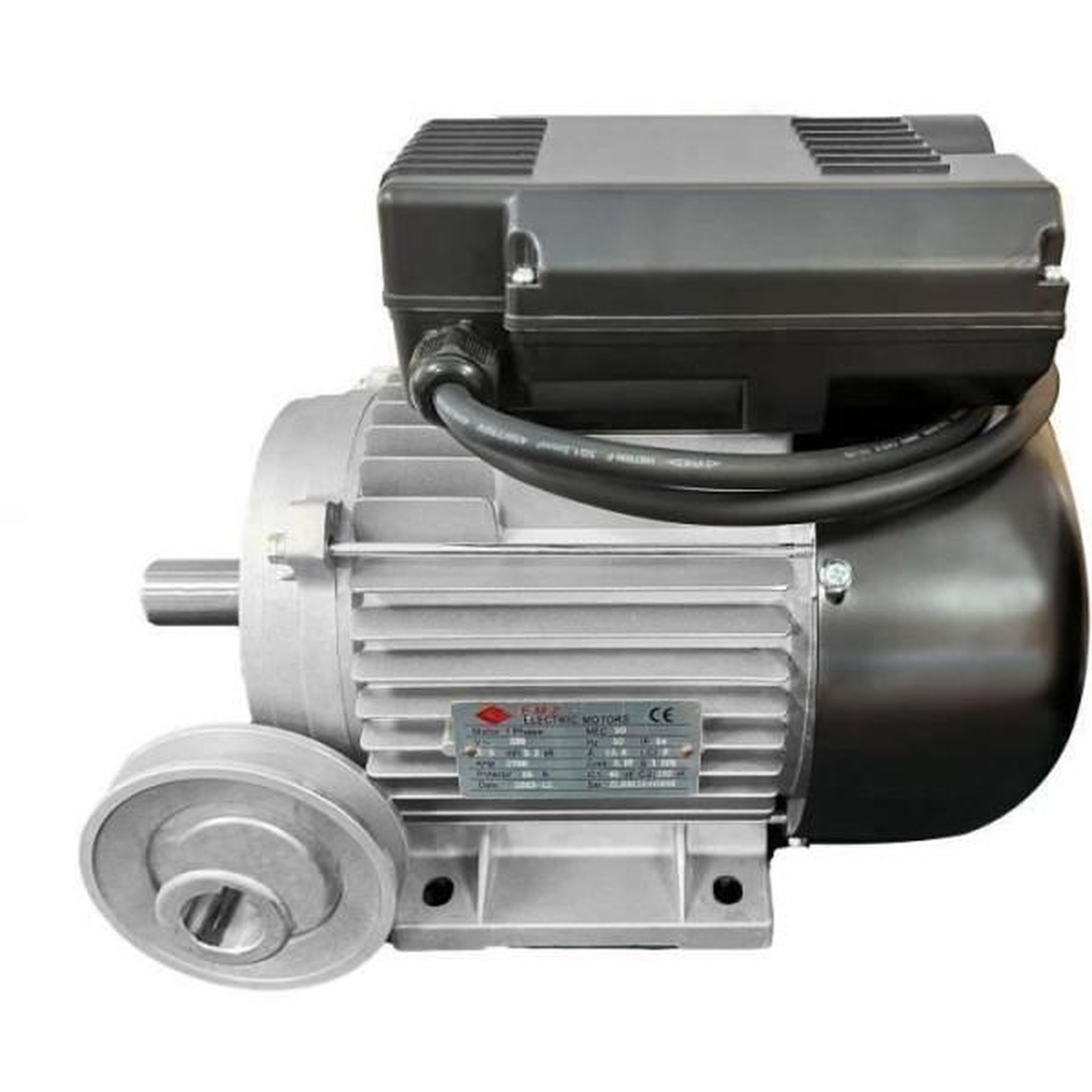 DOMAC Moteur électrique 3cv/230v avec poulie - domac