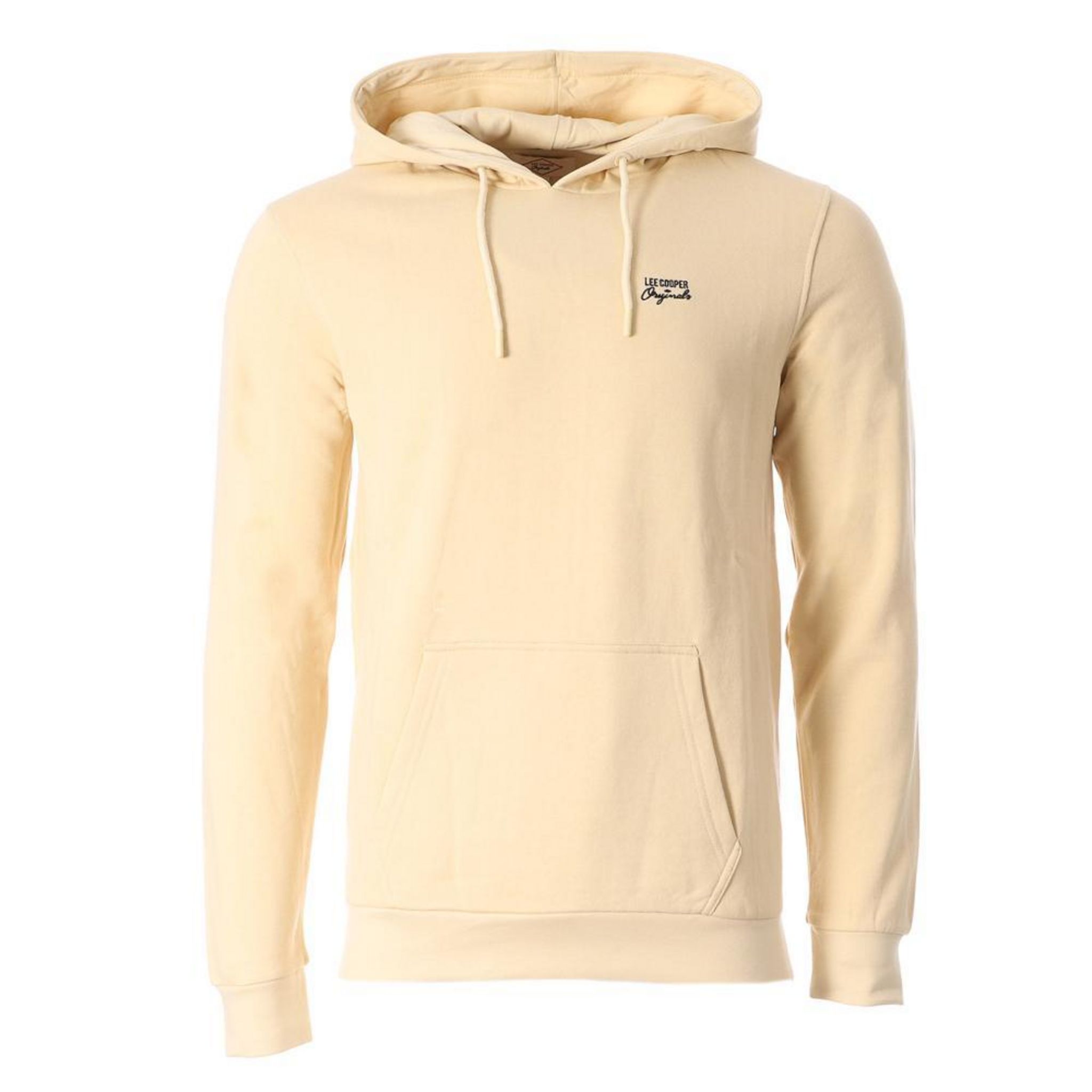 Sweat à Capuche Lee Cooper Taille M - Gris, En Coton, Occasion En Très Bon état