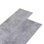 Voir la diapositive 2 : VIDAXL Planches de plancher PVC non auto-adhesif 5,26m²2mm Gris ciment