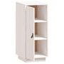 Voir la diapositive 4 : VIDAXL Buffet Blanc 34x40x75 cm Bois massif de pin