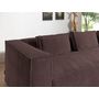 Voir la diapositive 4 : LISA DESIGN Stella - canapé d'angle - en velours côtelé - 4 places -style contemporain - droit