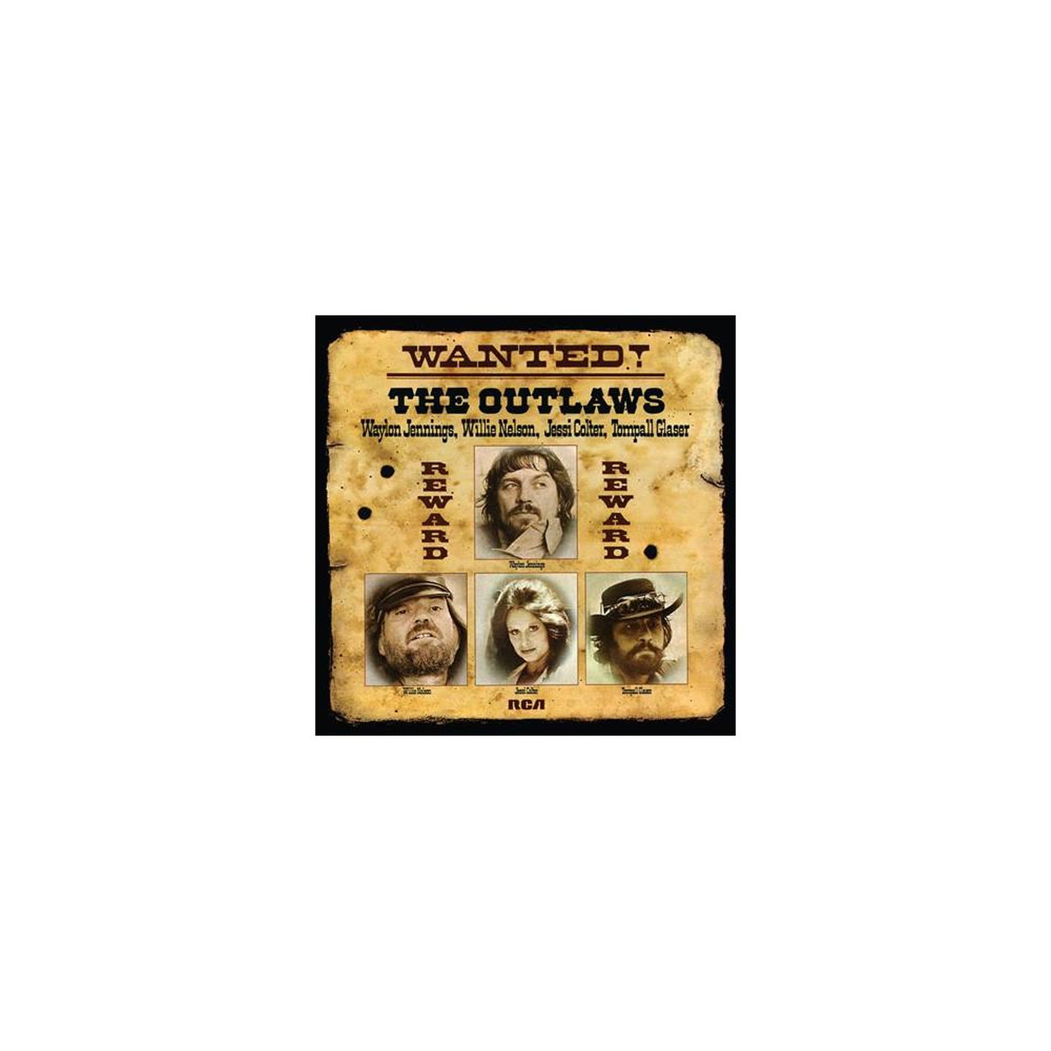 Vinyle or wanted! The outlaws 50th anniversary 1lp 33t country avec waylon jennings et willie nelson