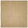 Voir la diapositive 2 : VIDAXL Tapis en sisal pour griffoir 100x100 cm