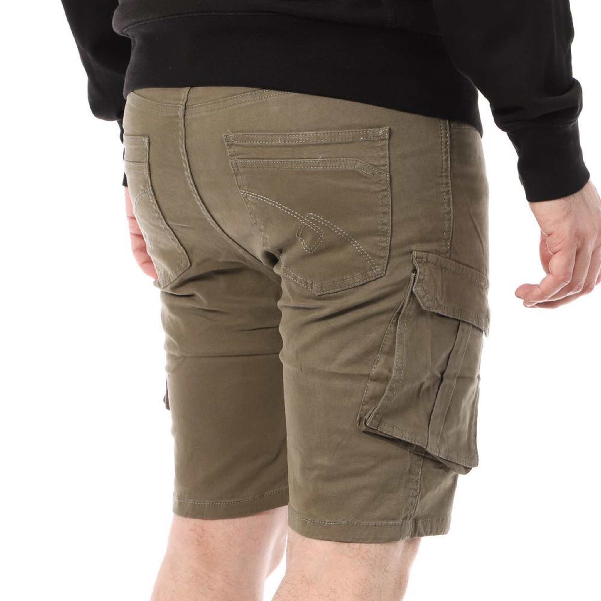 Voir la diapositive 5 : LA MAISON BLAGGIO Short cargo kaki homme la maison blaggio vegalia
