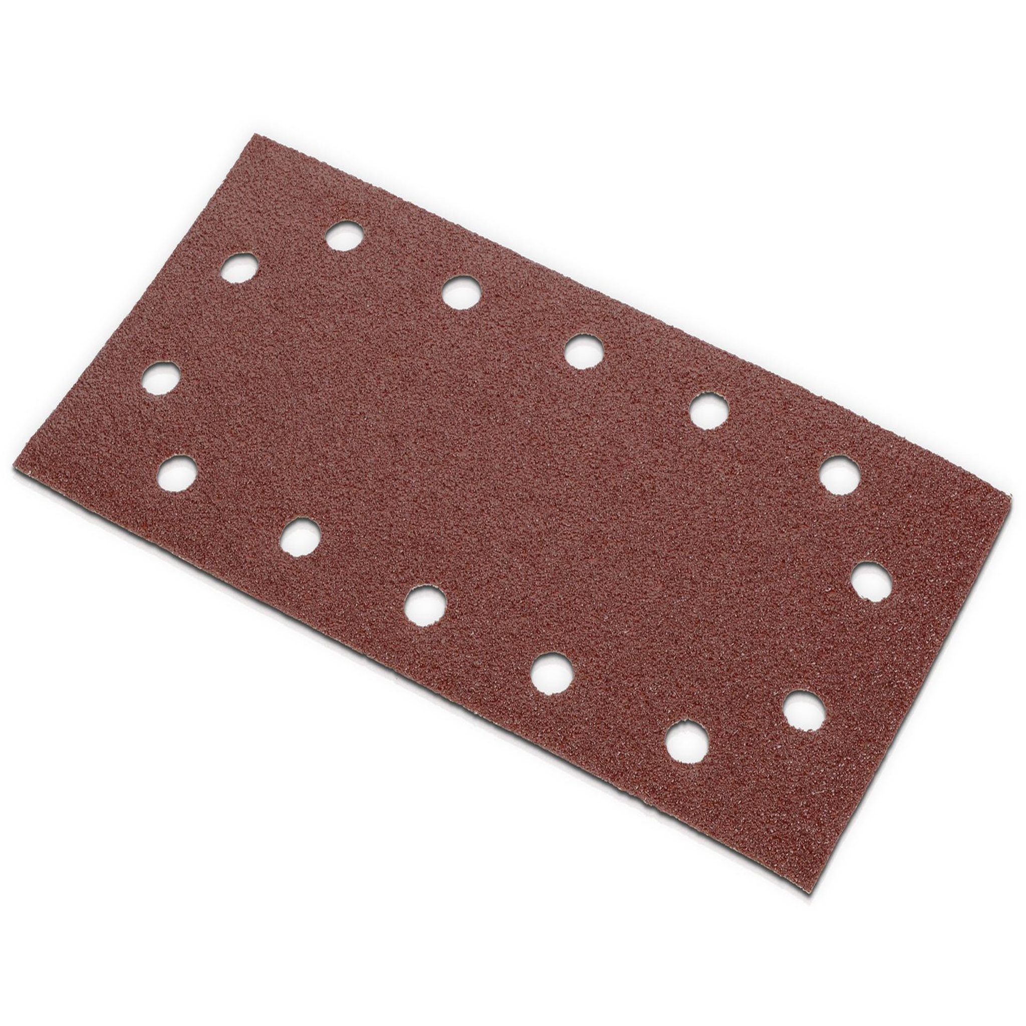 KREATOR Lot de 5 patins auto-agrippants perforés (oval) - grain 40 - 115 x 230 mm