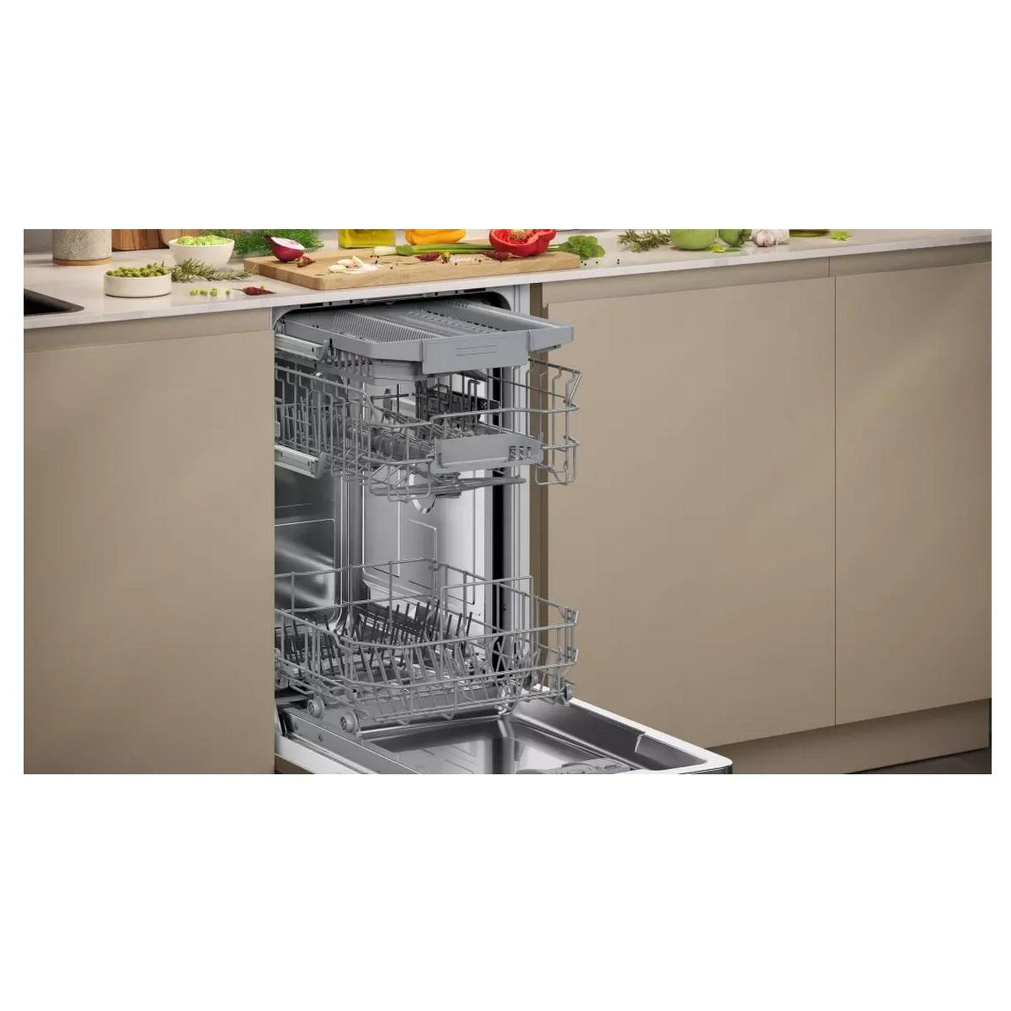 Voir la diapositive 3 : Neff Lave-vaisselle 45cm 10 couverts 44db tout intégrable - s875emx35e
