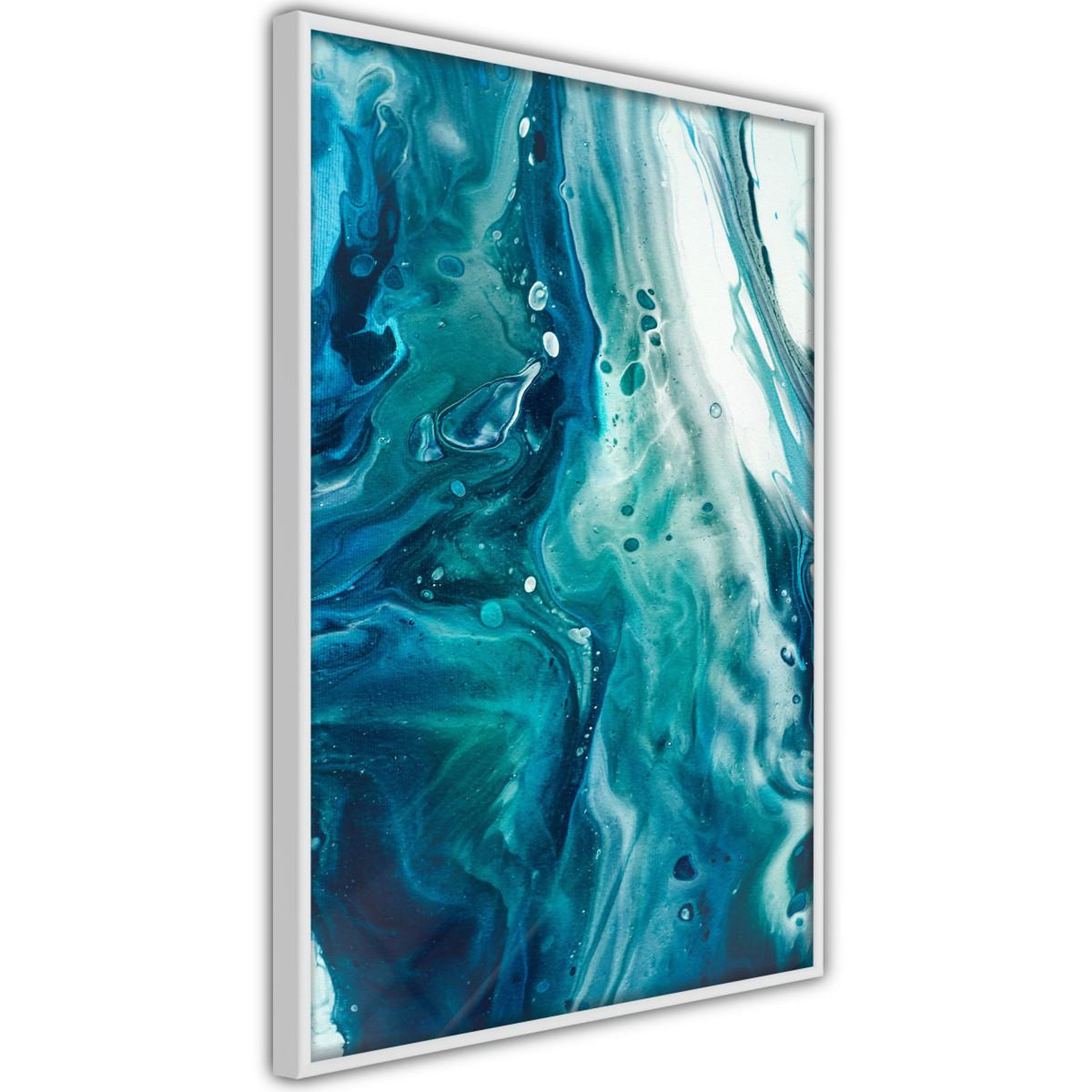Paris Prix Affiche murale encadrée  acrylic pouring ii